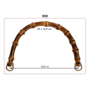 Bamboo Bag Handle 13cm