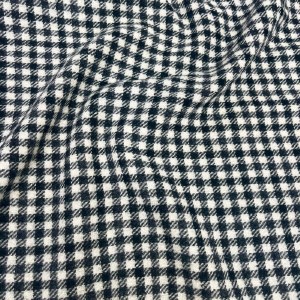 Vintage Irish Tweed From Co.Mayo Black+White