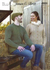 Brett Adults Aran 853