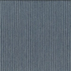 Washed Denim Stripe 100% Cotton Dark
