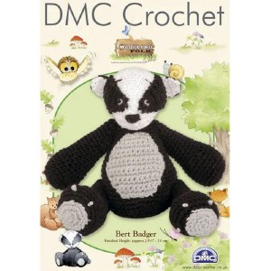 DMC Crochet Bert Badger