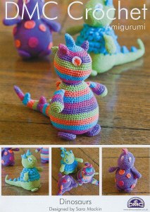 DMC Crochet Pattern Dinosaurs