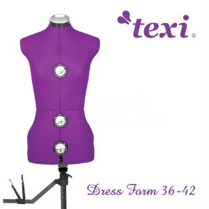 Texi Dress Form, adjustable from 36-42