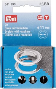 Prym Eyelets with Washers 11mm