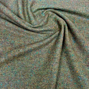 Vintage Irish Tweed From Co.Mayo Green