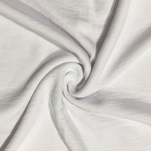 Italian Stretch Crepe White