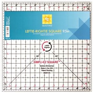 Leftie- Rightie Square template