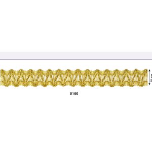 Metal Trimming 18mm Gold