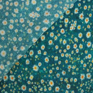 Mindy Viscose Lawn Daisy Field