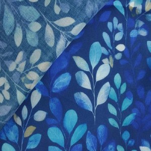 Mindy Viscose Lawn Midnight Foliage