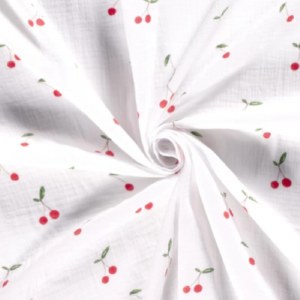 Muslin Gause Cherries