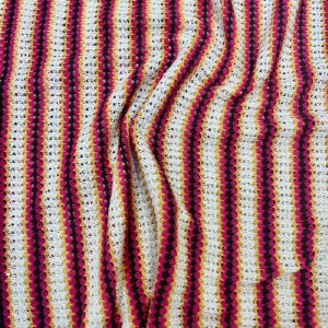 Ecru Cerise PolyCotton Knit