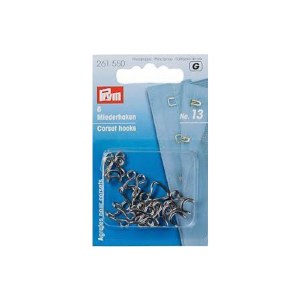 Prym Corset Hooks no.13 Black