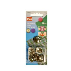 Prym Brass Cover Buttons 19mm