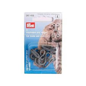 Prym Fur Hooks Grey