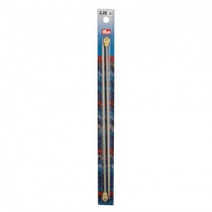 Prym knobbed Knitting Needles 3.25mm 25cm