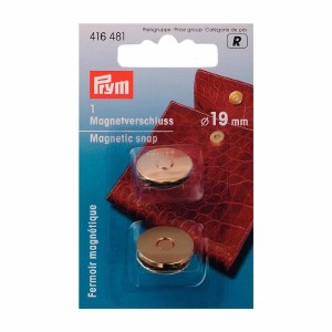 Prym magnetic Snap 19mm Gold