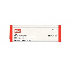 Prym Mild Steel Pins (100)