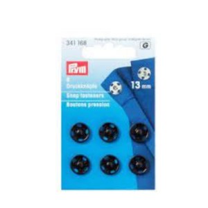 Prym Snap Fasteners 13mm Black