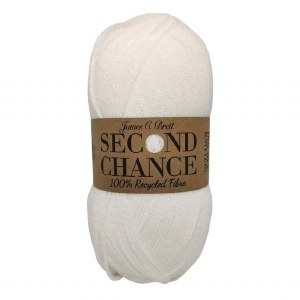 Second Chance Recycled Yarn White