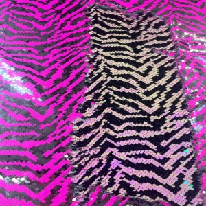 Pink Tiger Sequins