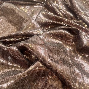 Sequins All-Over 2 Way Stretch Brown