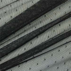 Stretch Lace 'Sofia'  Black 150cm