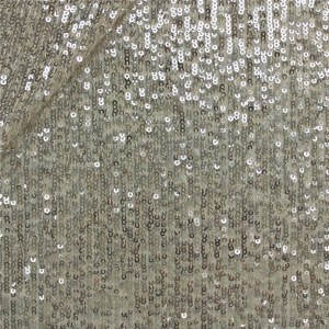 Paillettes Hollywood Silver 150cm
