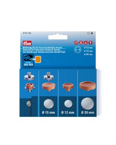 Tool set for prym fasteners'