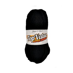 Top Value Super Chunky 100g Black