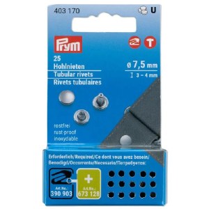 Prym Tubular Rivets 3-4mm