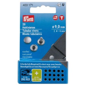 Prym Tubular Rivets 4-6mm