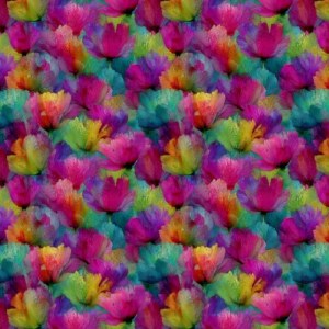 Viscose Rainbow Petals