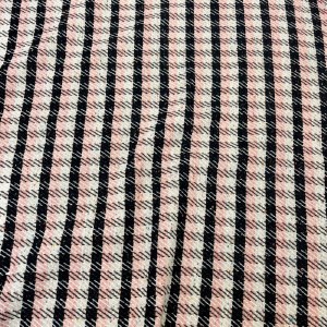 36% Wool Pink Check