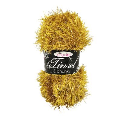 Tinsel Chunky 50g Gold