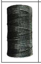 Wax cord Black