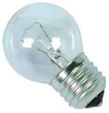 LAMP 25W ES CLR ROUND E27 #