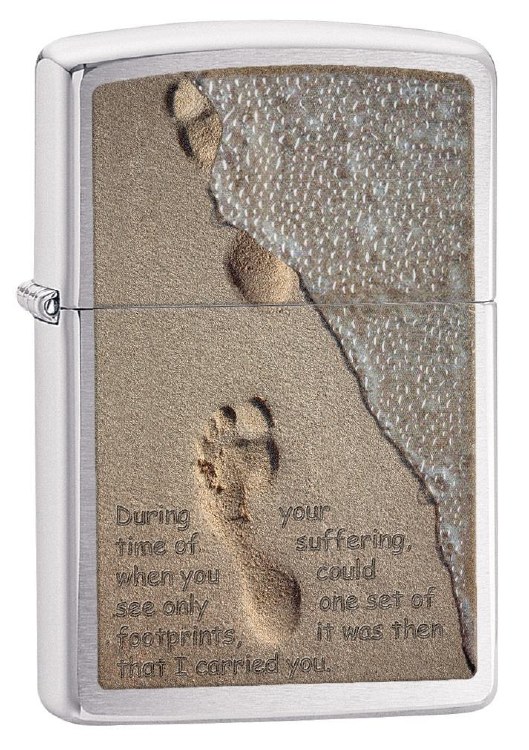 Zippo Footprint In Sand D-Z35