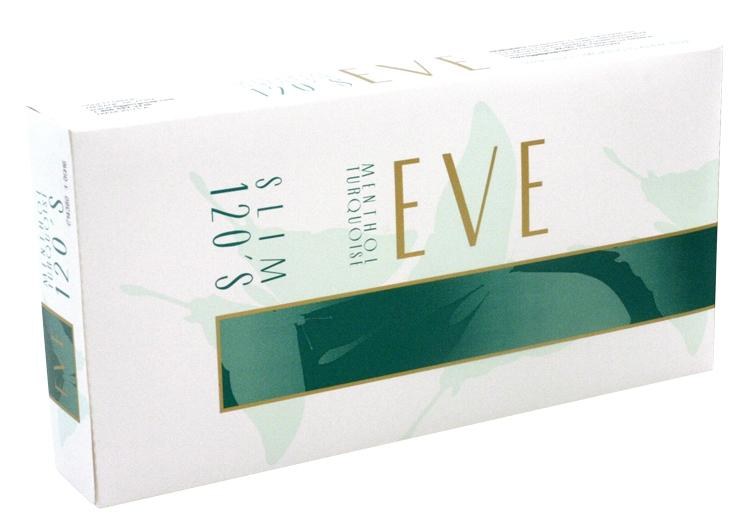 Eve Menthol Turquoise Box