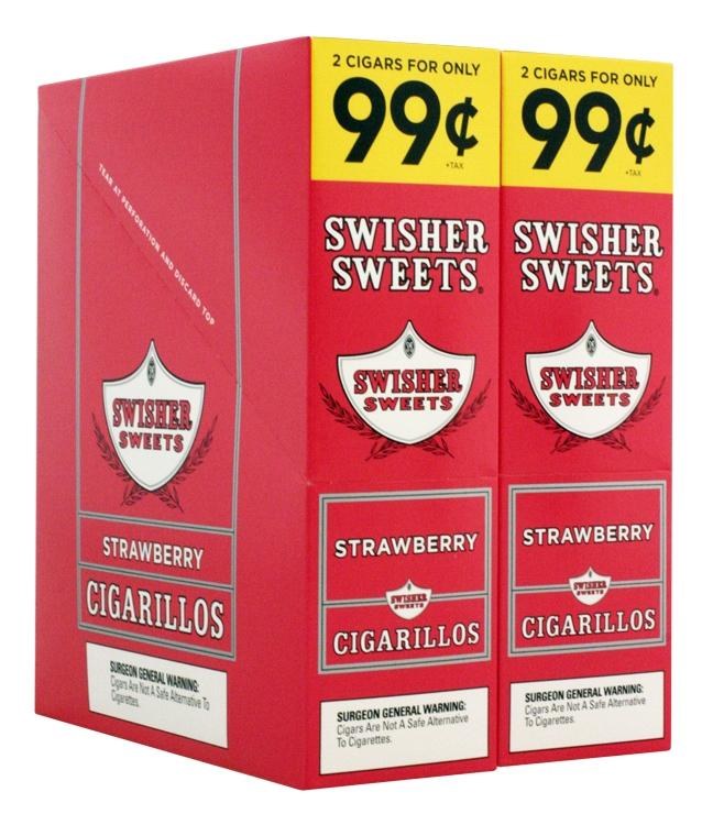 Swisher Sweets Cigarillos Strawberry Ravi's Import Warehouse