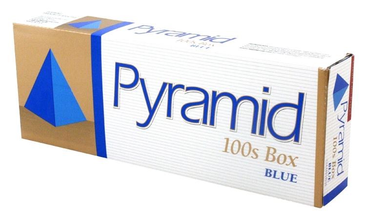 Pyramid Blue 100s Box - Ravi's Import Warehouse