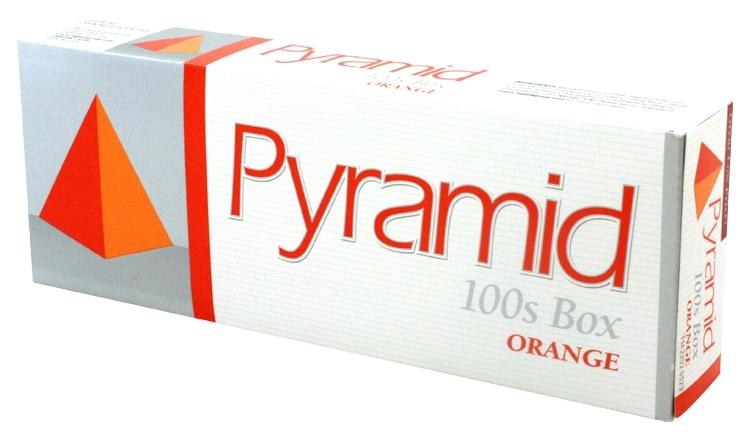 Pyramid Orange 100s Box