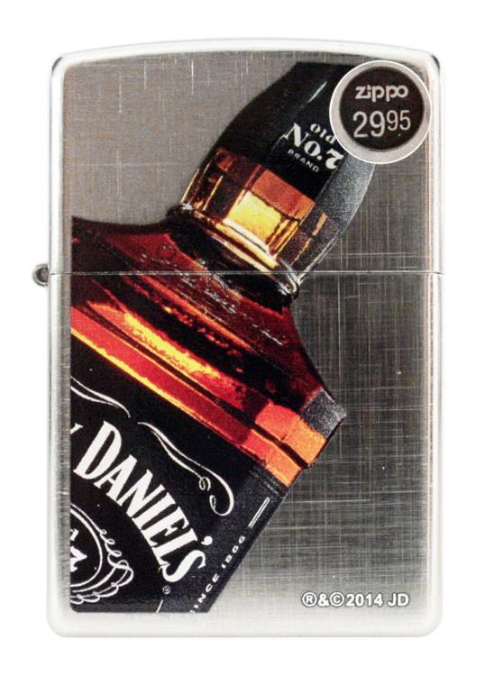 Zippo Lighter Jack Daniels Ebony Ravi's Import Warehouse