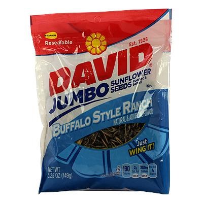 David Buffalo Style Ranch Sunflower Seeds - Ravi's Import Warehouse