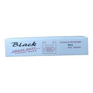 Plastic Bag Heavy Duty Black Medium