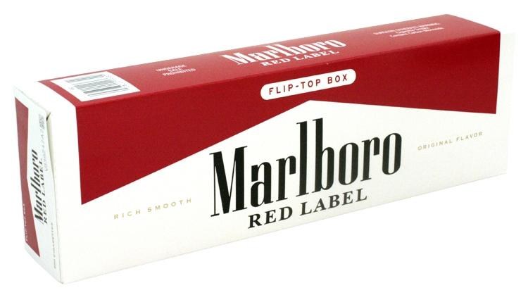 Marlboro Red Label Box