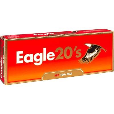 Eagle 20's Red 100s Box