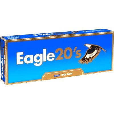Eagle 20's Blue 100s Box