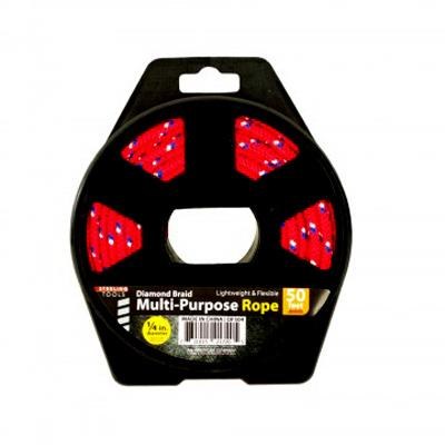 Small Diamond Braid Rope Multi-Purpose 50ft