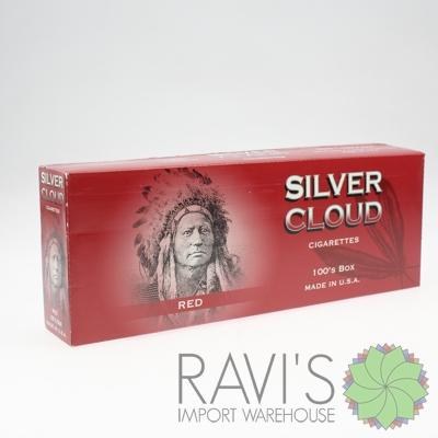 Silver Cloud Red 100 Box